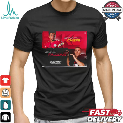 Design Kansas City Chiefs vs. Atlanta Falcons 2024 Battle NFL Week 3 Shirt