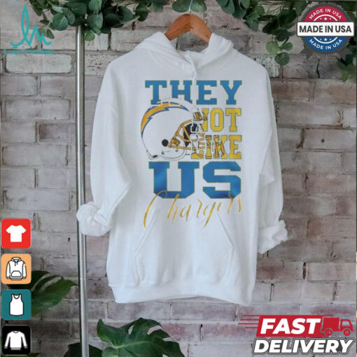 Design Los Angeles Chargers They Not Like Us Chargers Shirt