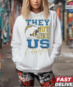 Design Los Angeles Chargers They Not Like Us Chargers Shirt