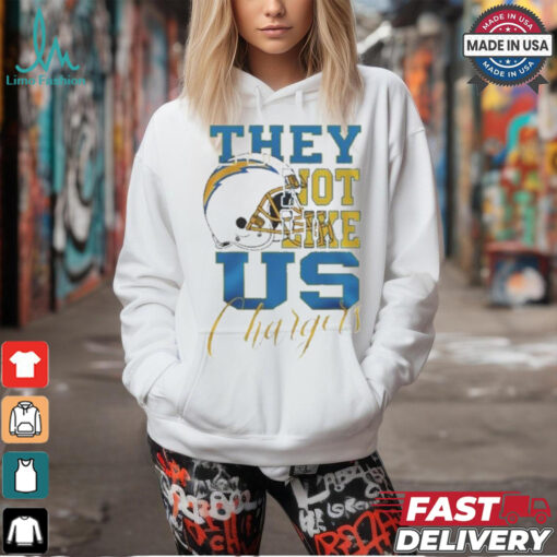 Design Los Angeles Chargers They Not Like Us Chargers Shirt