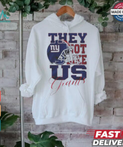 Design New York Giants They Not Like Us Giants Shirt