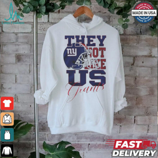 Design New York Giants They Not Like Us Giants Shirt