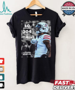 Design Tetairoa Mcmillan 10 Catches 304 Rec Yds 4 Td shirt, hoodie, sweater, long sleeve and tank top Design Tetairoa Mcmillan 10 Catches 304 Rec Yds 4 Td shirt