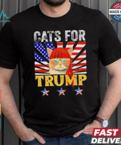 Designs Cats For Trump 2024 Funny For Vance Trump 2024 T Shirt