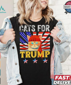 Designs Cats For Trump 2024 Funny For Vance Trump 2024 T Shirt