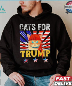 Designs Cats For Trump 2024 Funny For Vance Trump 2024 T Shirt