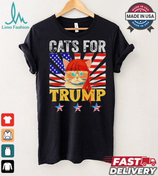 Designs Cats For Trump 2024 Funny For Vance Trump 2024 T Shirt