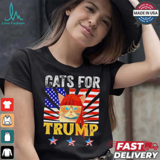 Designs Cats For Trump 2024 Funny For Vance Trump 2024 T Shirt