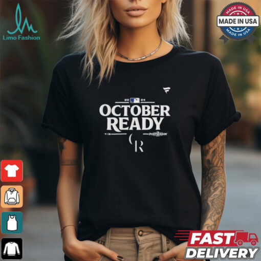 Designs Colorado Rockies 2024 Mlb Postseason Locker Room shirt