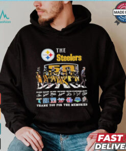 Designs Pittsburgh Steelers 59 Years Of The Memories And Victory T Shirt