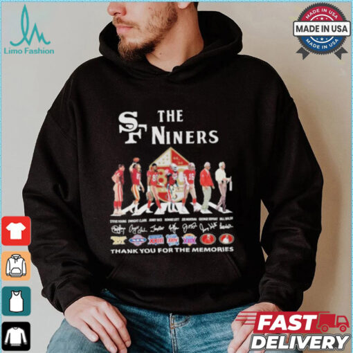 Designs San Francisco 49ers The Niners 80 Years Of The Victory T Shirt