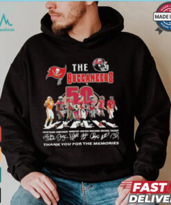 Designs Tampa Bay Buccaneers 50 Years Of The Victory T Shirt, hoodie, sweater, long sleeve and tank top Designs Tampa Bay Buccaneers 50 Years Of The Victory T Shirt