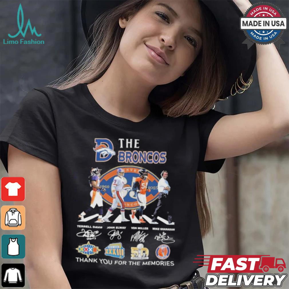 Designs The Denver Broncos Thank You For The Memories T Shirt Designs The Denver Broncos Thank You For The Memories T Shirt