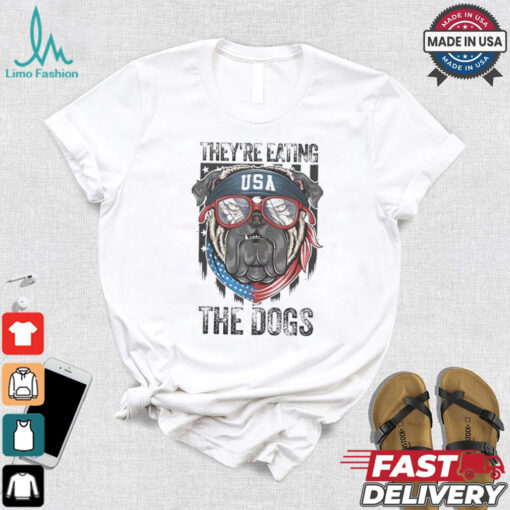 Designs TheyRe Eating The Dogs Trump 2024 America Election T Shirt