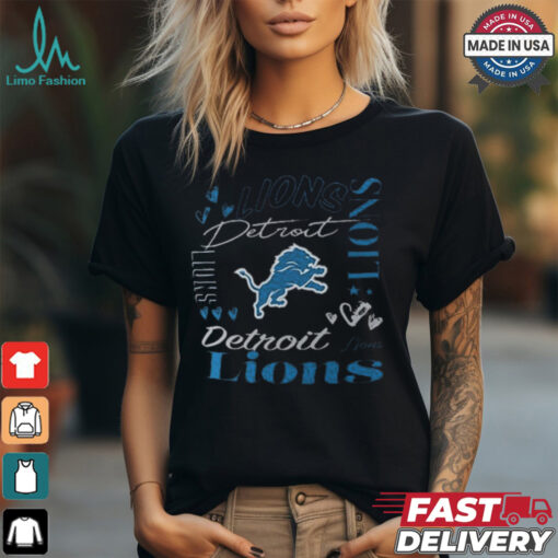 Detroit Lions G III 4Her by Carl Banks T Shirt