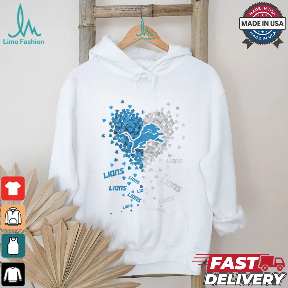 Detroit Lions Heart Shirt Detroit Lions Heart Shirt