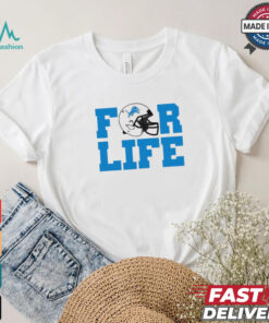 Detroit Lions NFL football for life helmet logo 2024 shirt