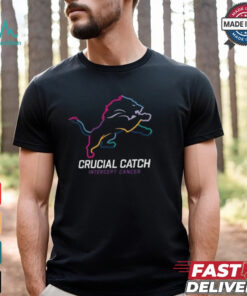 Detroit Lions Nike Black 2024 NFL Crucial Catch T Shirt