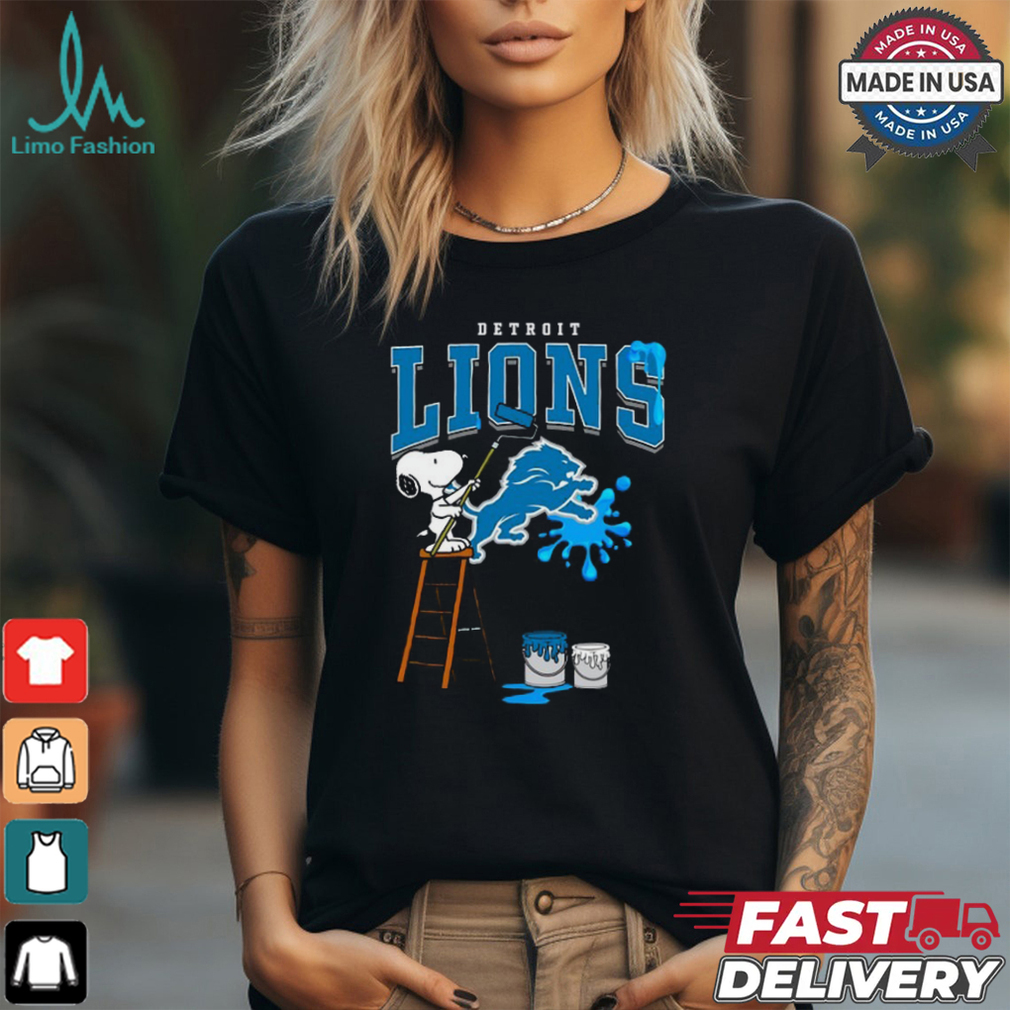 Detroit Lions Snoopy Painting Shirt Detroit Lions Snoopy Painting Shirt