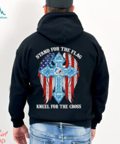Detroit Lions Stand For The Flag Kneel For The Cross 2024 T shirt