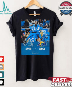 Detroit Lions Win 26 20 Arizona Cardinals 2024 Battle NFL Week 3 Shirt