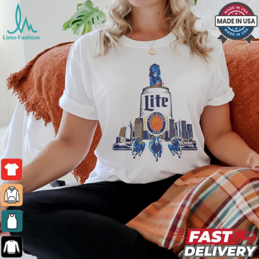 Detroit Lions vs Los Angeles Rams lite a fine pilsner beer shirt