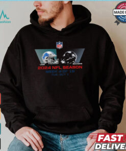 Detroit Lions vs Seattle Seahawks NFL season week 4 2024 shirt