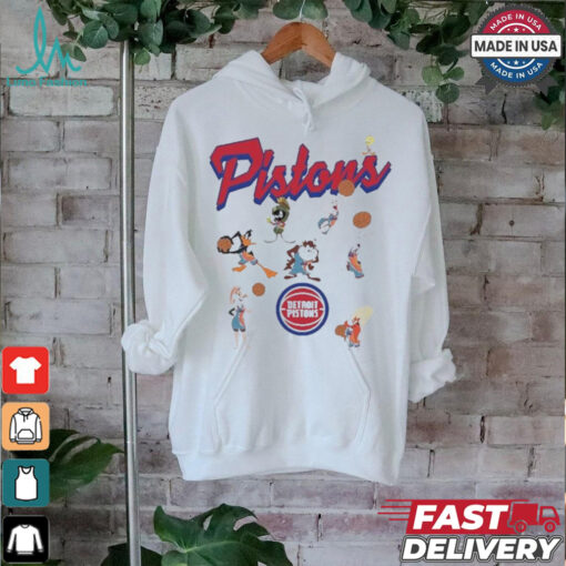 Detroit Pistons Outerstuff Space Jam T Shirts