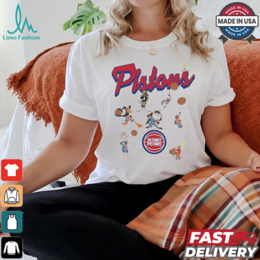 Detroit Pistons Outerstuff Space Jam T Shirts