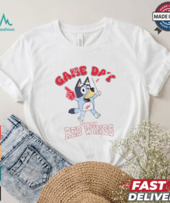 Detroit Red Wings Bluey Game Day shirt