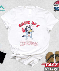 Detroit Red Wings Bluey Game Day shirt