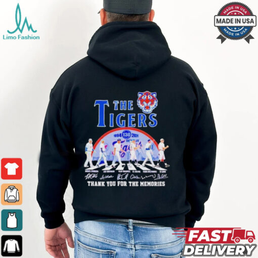 Detroit Tigers 130 Years Of 1894 2024 Thank You For The Memories T Shirt