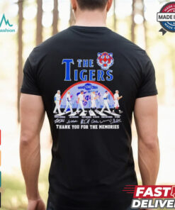 Detroit Tigers 130 Years Of 1894 2024 Thank You For The Memories T Shirt