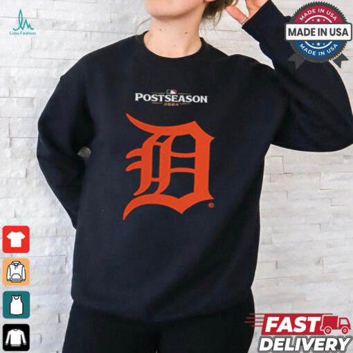 Detroit Tigers 2024 MLB Postseason Logo Shirt