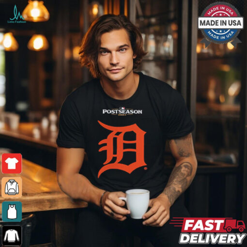 Detroit Tigers 2024 MLB Postseason Logo Shirt