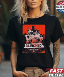 Detroit Tigers Clinched 2024 MLB Postseason T Shirt