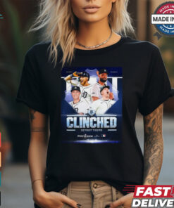 Detroit Tigers Those Gritty Tigs 2024 MLB Postseason Clinched shirt
