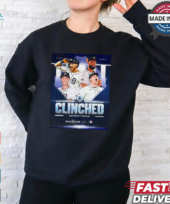 Detroit Tigers Those Gritty Tigs 2024 MLB Postseason Clinched shirt