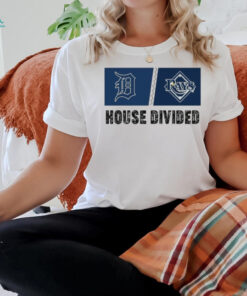 Detroit Tigers vs Tampa Bay Rays House Divided 2024 Shirt