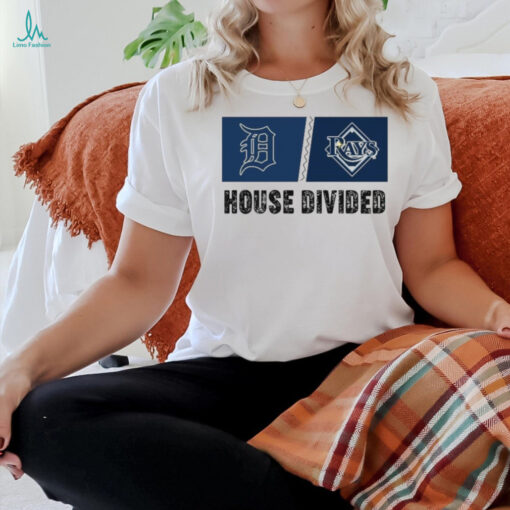 Detroit Tigers vs Tampa Bay Rays House Divided 2024 Shirt