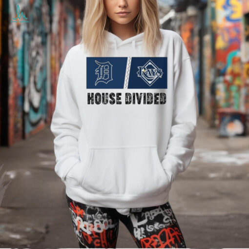 Detroit Tigers vs Tampa Bay Rays House Divided 2024 Shirt