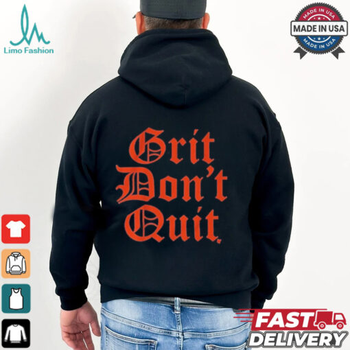 Detroit baseball grit don’t quit shirt