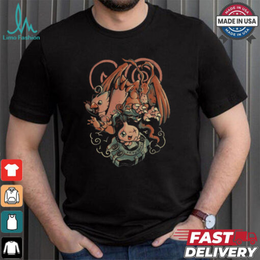Digital Bird Evolution shirt