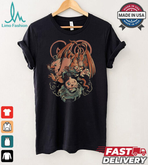 Digital Bird Evolution shirt