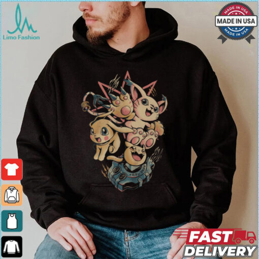 Digital Cat Evolution shirt