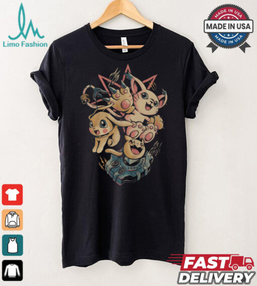 Digital Cat Evolution shirt