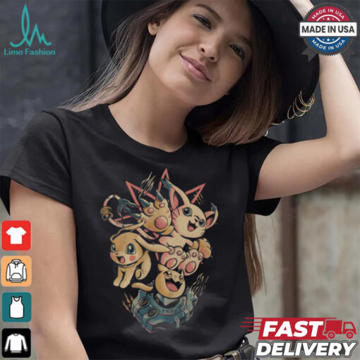 Digital Cat Evolution shirt