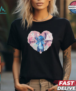 Disney Lilo & Stitch Love You Stitch T Shirt