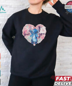 Disney Lilo & Stitch Love You Stitch T Shirt