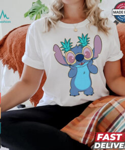 Disney Lilo & Stitch Pineapple Glasses T Shirt